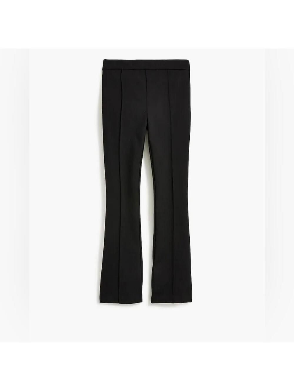 J Crew Crop flare ponte pant-2